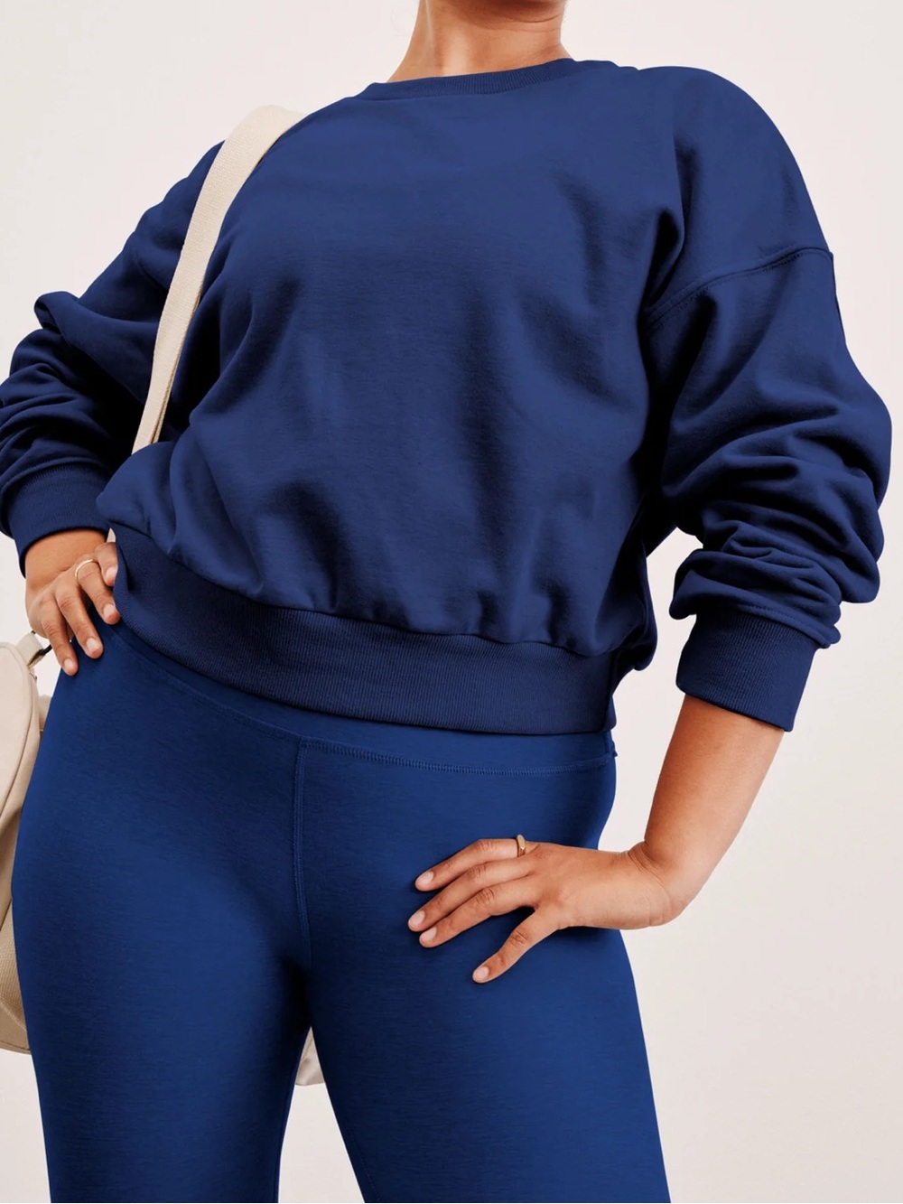 Beyond yoga luxefleece crewneck sweatshirt